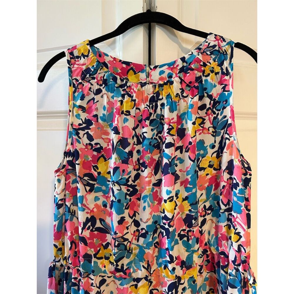 Juicy Couture Women's XL Halter Floral Knee Length Dress Multicolor